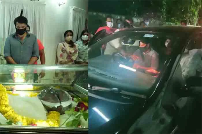 Mammootty arrived to see his best friend for the last time, Kochi, News, Dead Body, Dead, Mammootty, Actor, Kerala