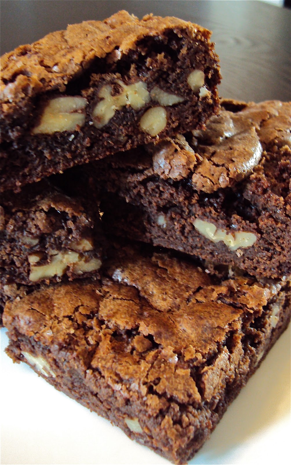 For the Love of Food: Double Chocolate Brownies