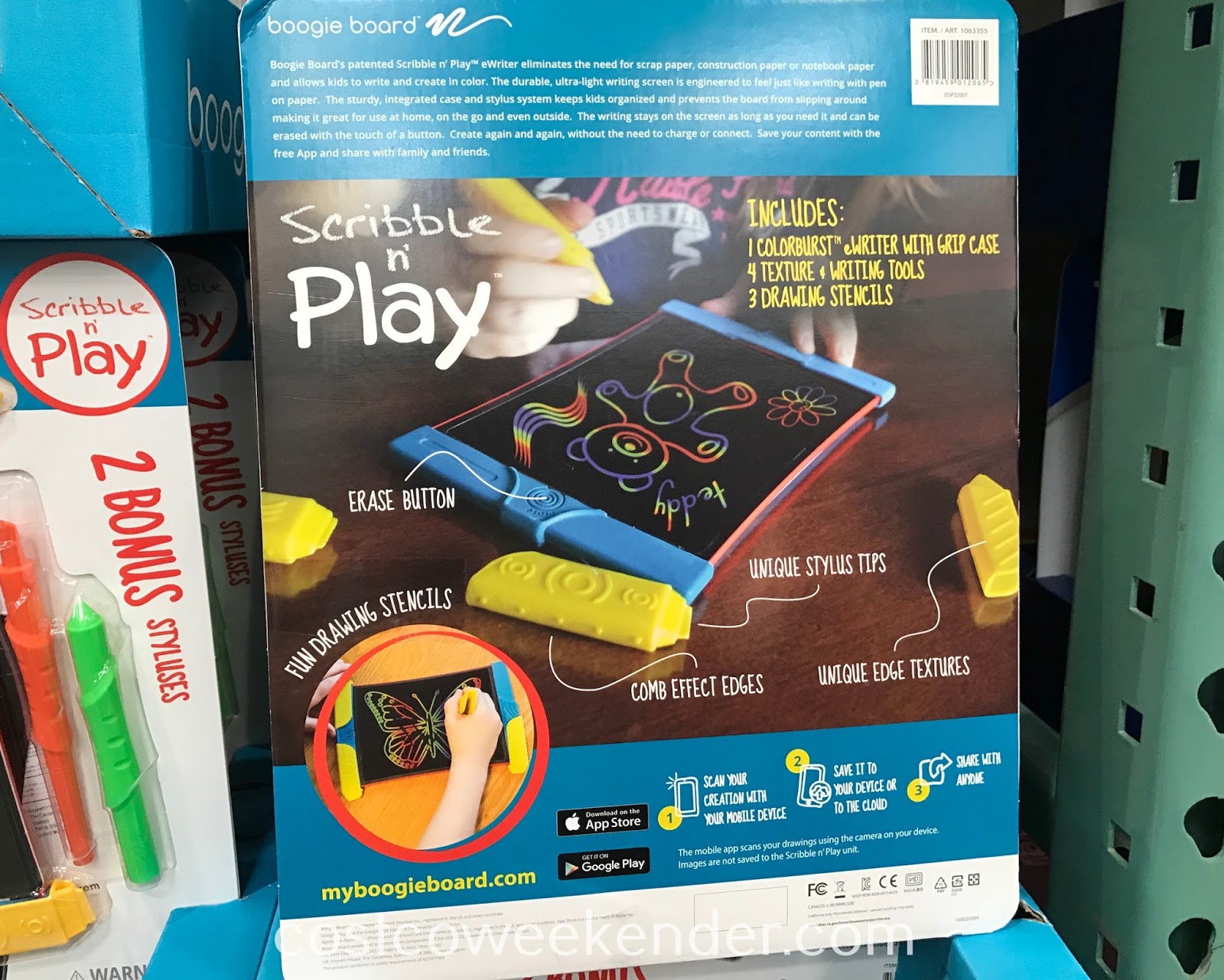 Boogie Board Scribble n' Play eWriter Costco Weekender