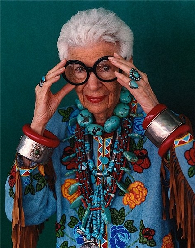 Style Inspiration Iris Apfel | Cool Chic Style Fashion