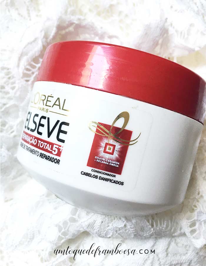 Resenha do creme de tratamento Elseve Reparação Total 5+