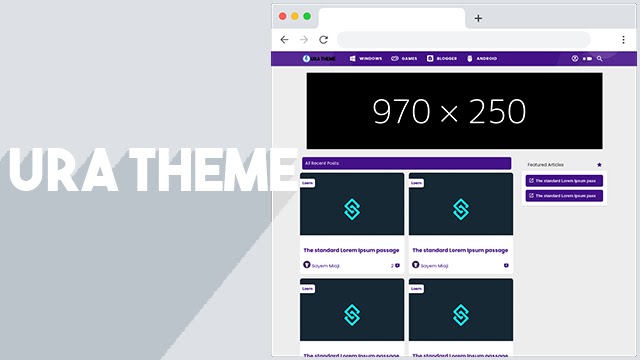 URA Responsive Blogger Template URA Responsive Blogger Template