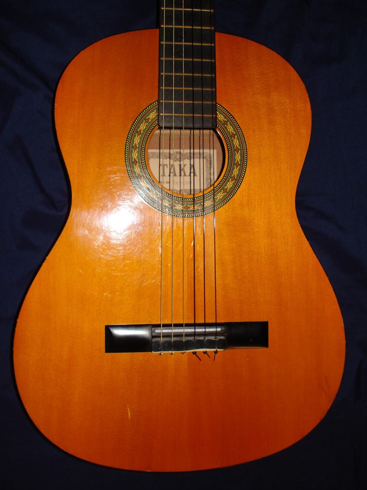 SoCal Gear Museum 1970s Taka Model No. TATG300 Classical Guitar
