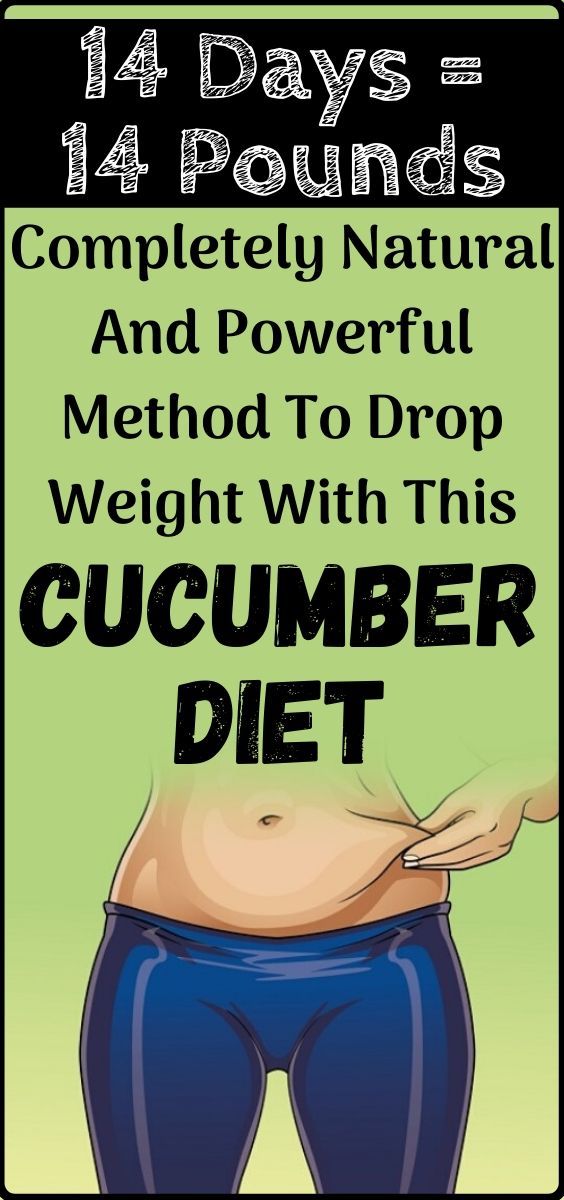 Cucumber Diet For Weight Loss Lose 14 Pounds In 14 Days! medicine