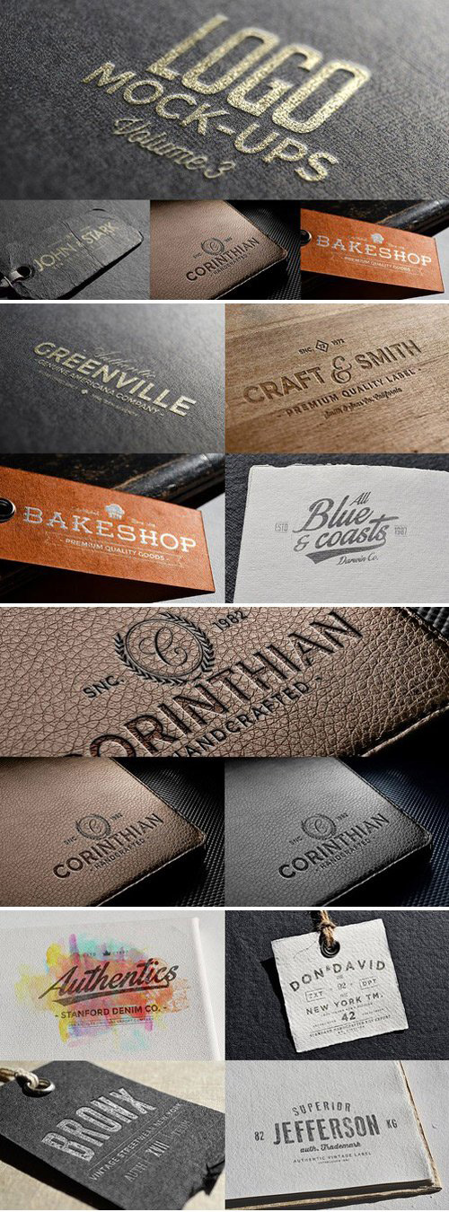 creativemarket - Logo Mock-ups Vol.3 104209 2 sdt