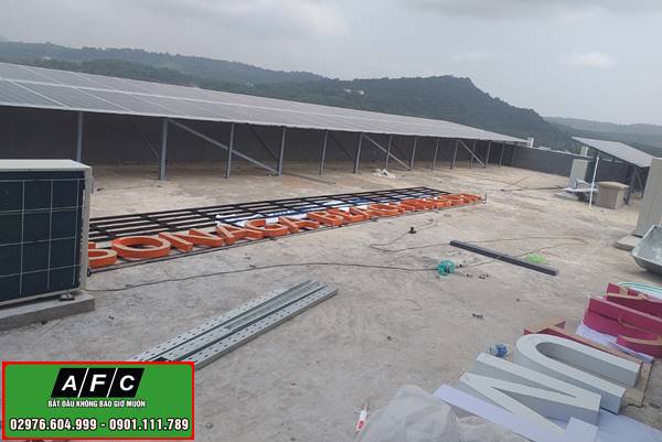 Thi công bảng hiệu chữ nổi đèn Led đẹp tại Phú Quốc