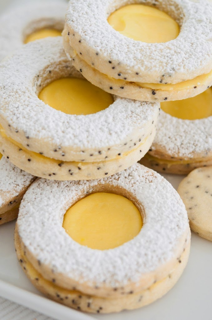 LEMON POPPY SEED LINZER COOKIES Family Recipes