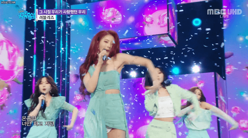 러블리즈, 음악중심 움짤 7 pics..