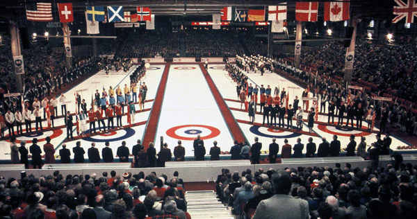 Curling History The 1985 Air Canada Silver Broom in the Kelvin Hall