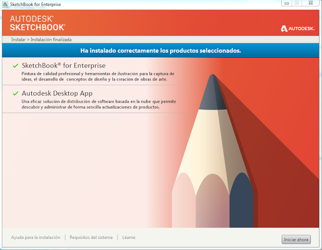 Autodesk SketchBook Pro for Enterprise 2018 multilenguaje Autodesk SketchBook Pro for Enterprise 2018 multilenguaje