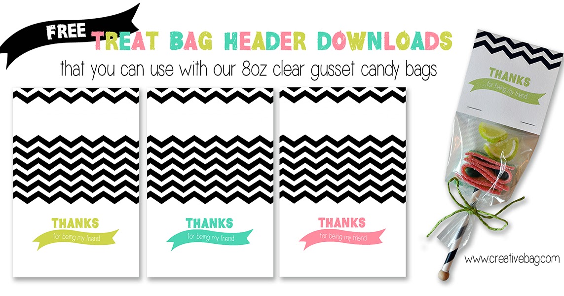 the creative bag blog free treat bag headers to use with our 8oz clear