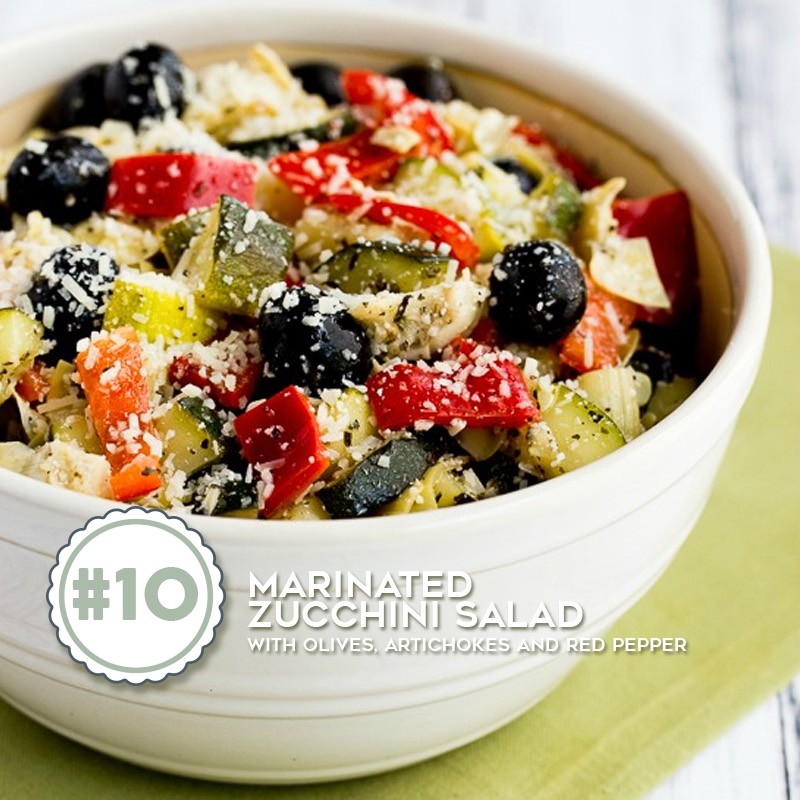 The Top Ten Most Popular LowCarb Zucchini Recipes from Kalyn's Kitchen