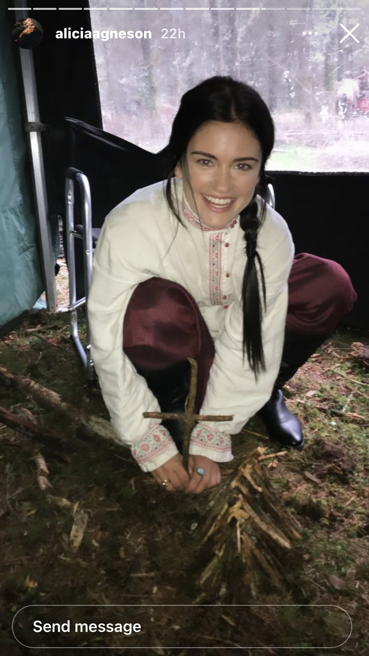 DC COMICS AND ARROWVERSE Alicia Agneson Aka Freydis and Katya Vikings