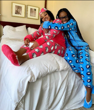 Happy Moment As Actress Mercy Aigbe Daughter, Michelle Returns Home From Canada (Video)