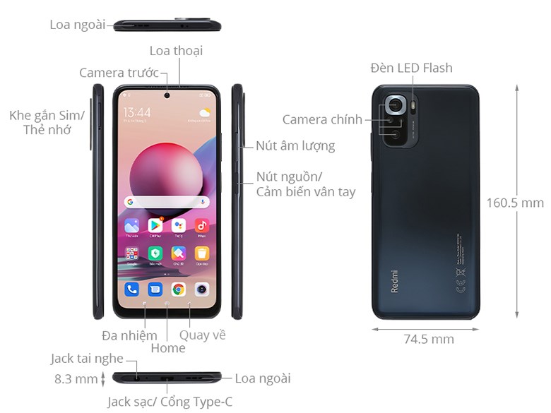 Điện thoại Xiaomi Redmi Note 10S 8GB/128GB Xám - Hàng chính hãng 14 ckeditor 3165989