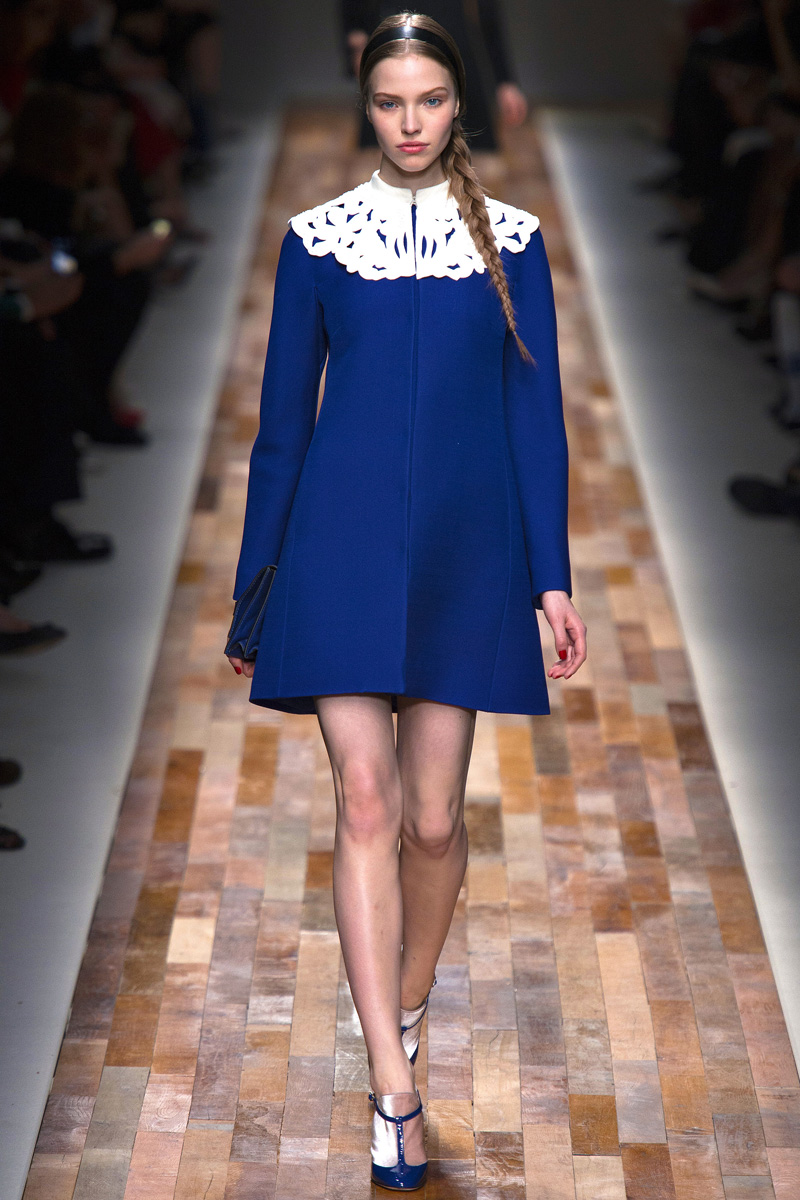 Sapphire Blue at Valentino: Fall 2013 RTW – Taking Inspiration from ...