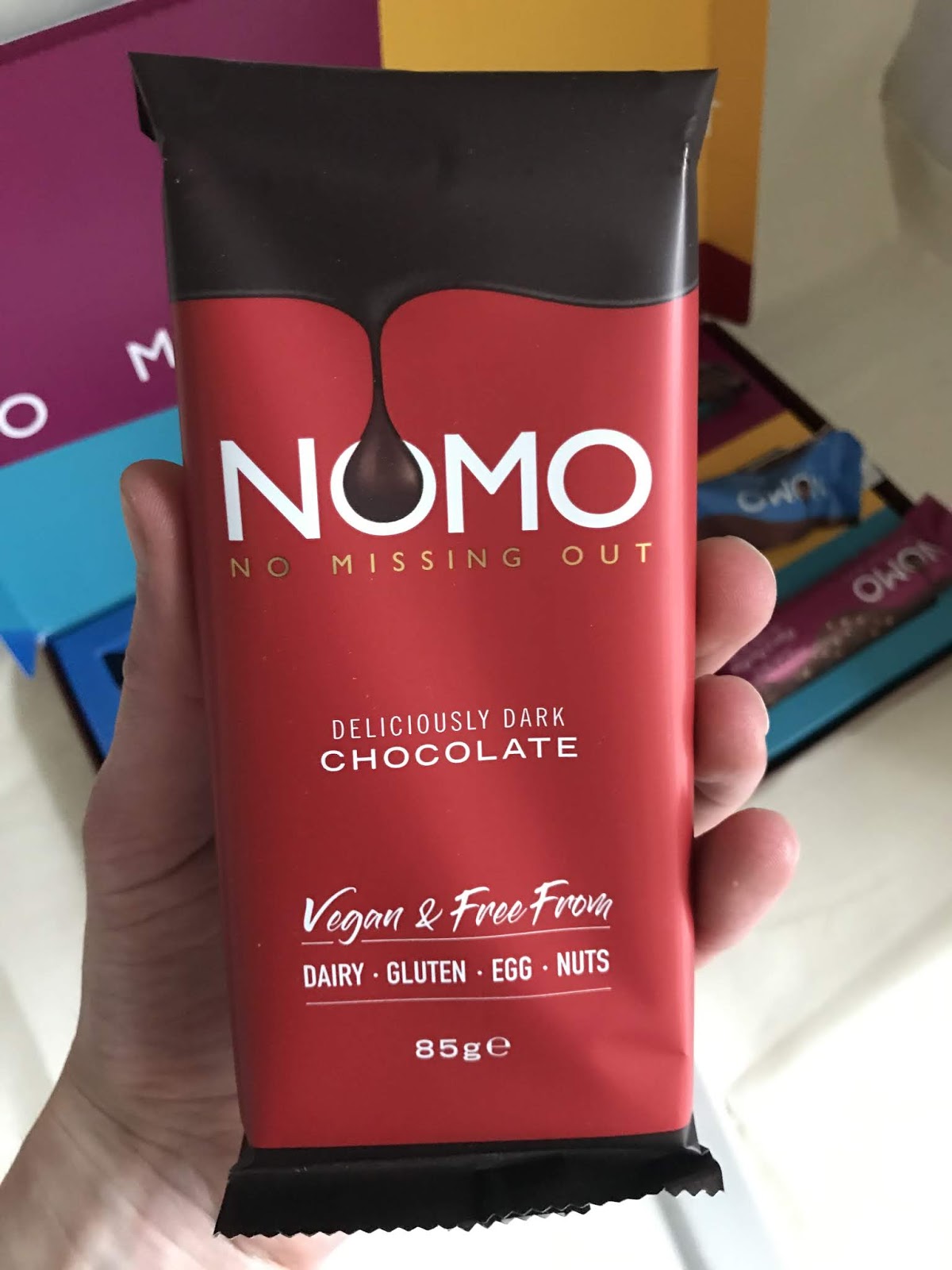 Nomo Dairy Free Vegan Chocolates Review