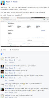 Tanda jika blog diterima google adsense 