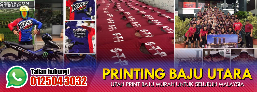 Printing Baju Utara Murah Untuk Seluruh Malaysia