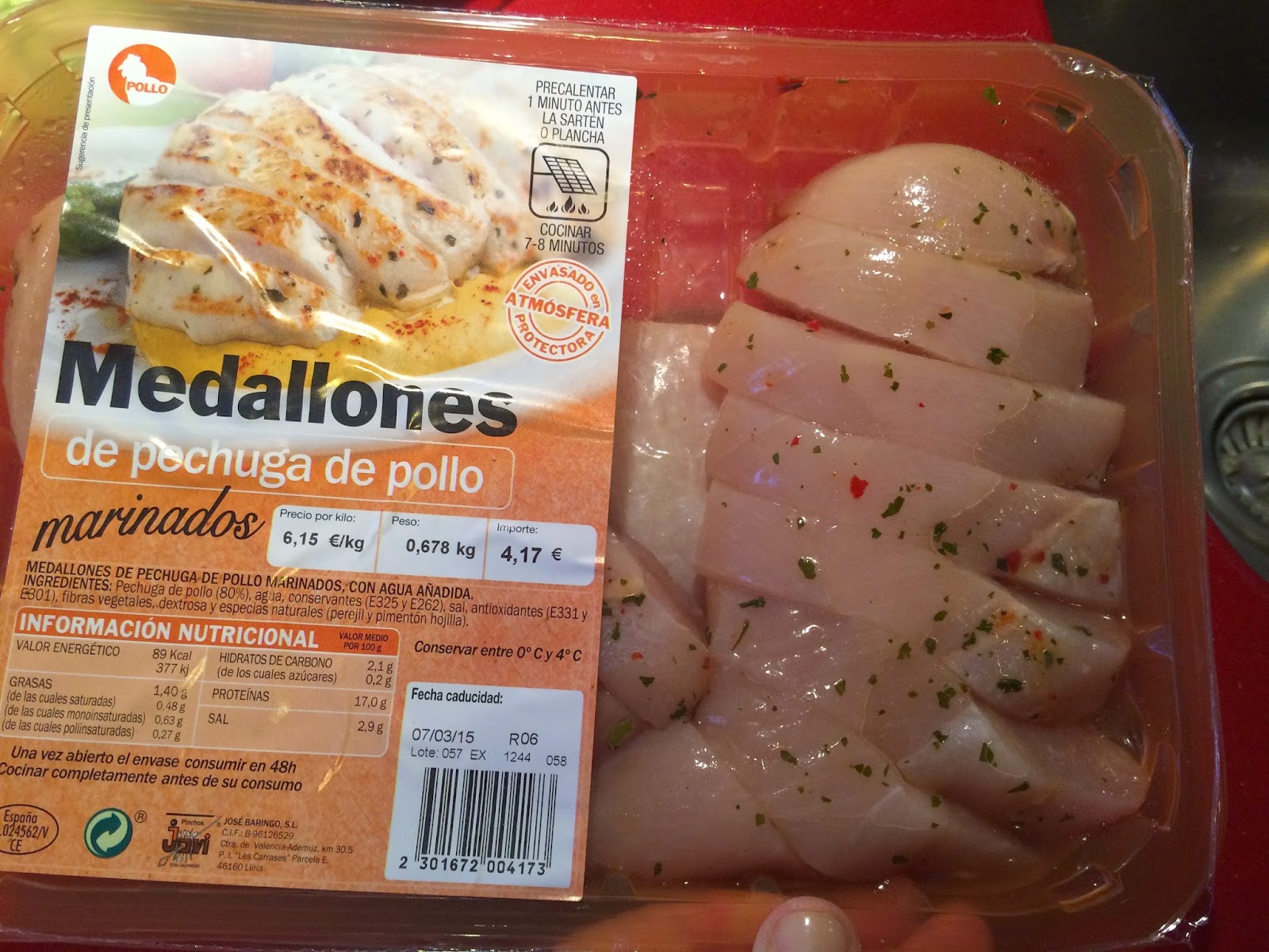 Son la PECHUGAS DE POLLO a las finas hierbas del MERCADONA la auténtica