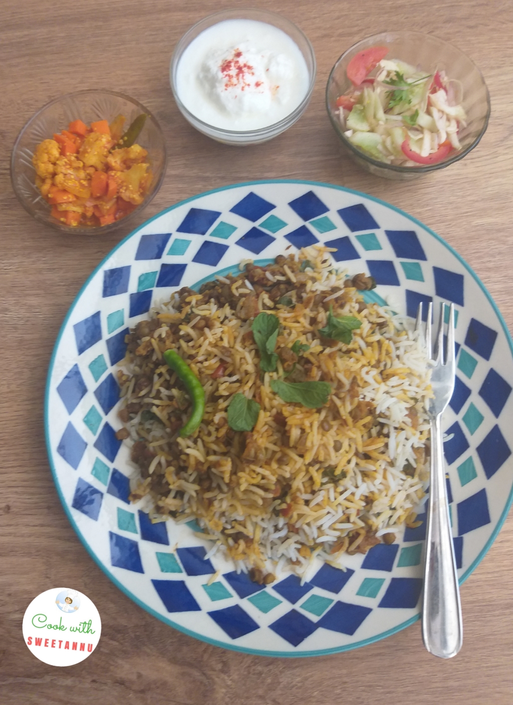 Everyday Cooking : Masoor Biryani Recipe - Akkha Masoor ki Biryani