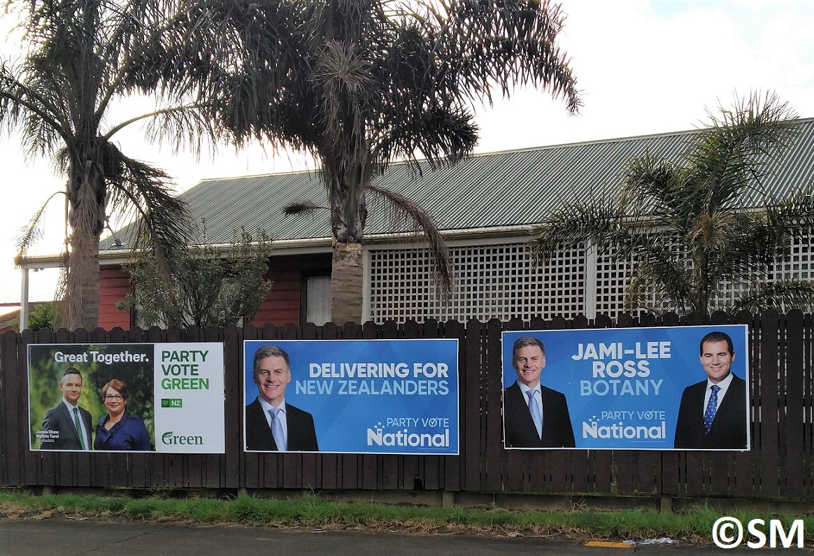 Vivre Auckland Élections Générales 2017 en NouvelleZélande Le kikekoi