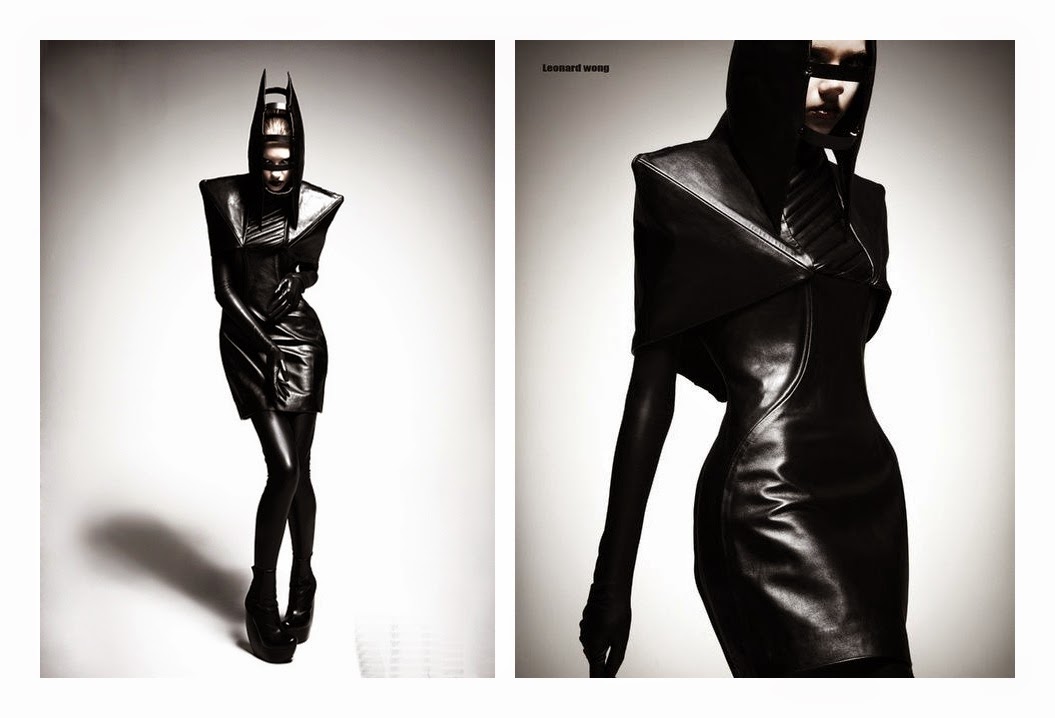 Futuristic Warrior Fashion | Black Hex