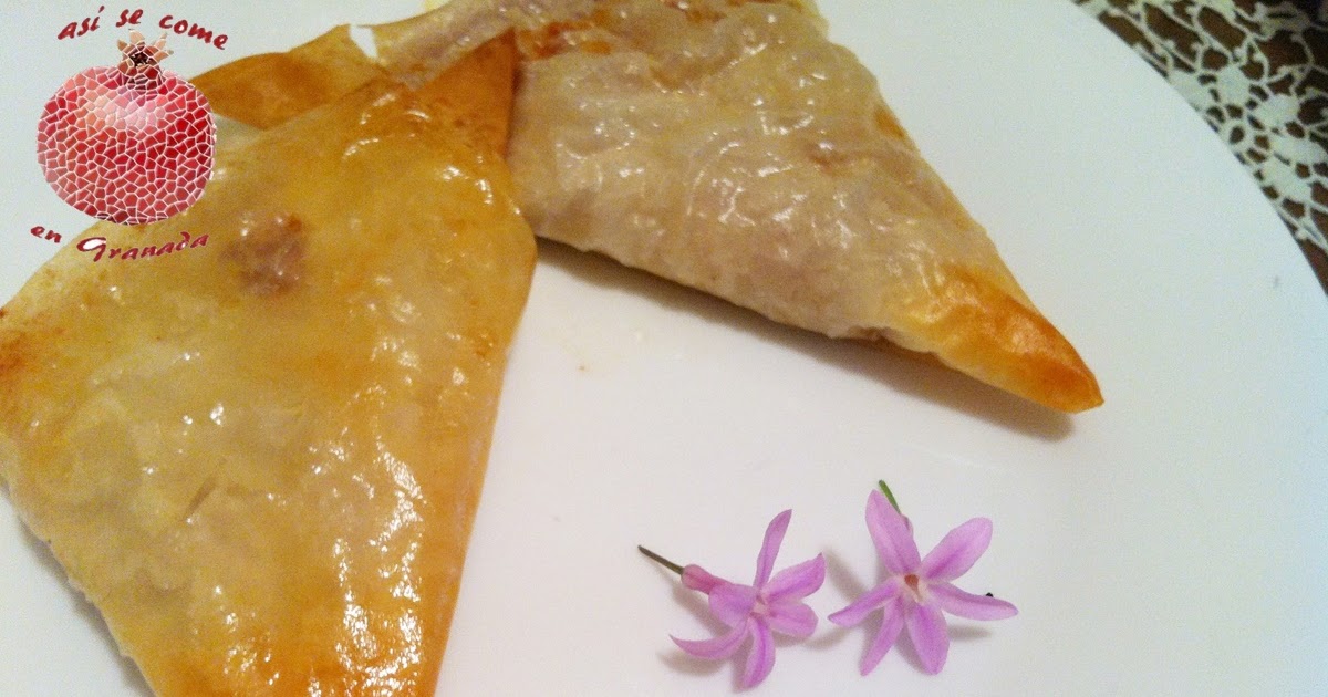 Así se come en Granada. Láminas de pasta brick o filo