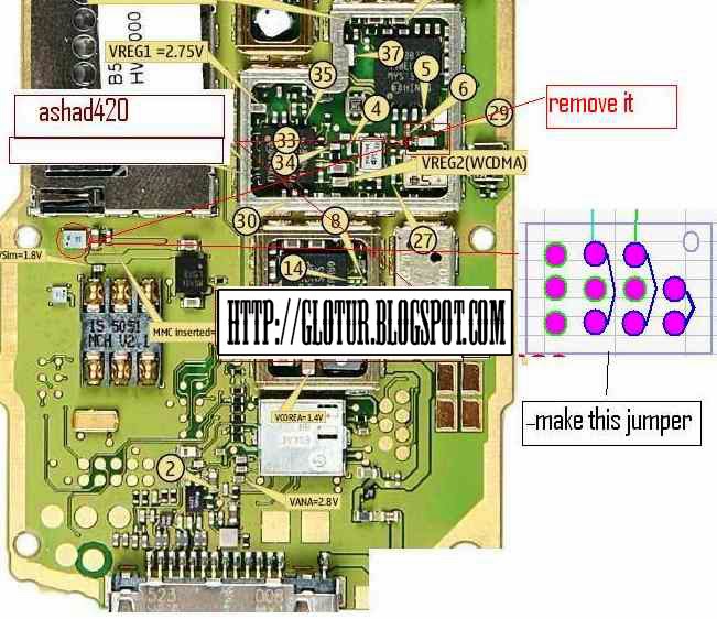 Repair Phones Nokia n70 n72 Glotur