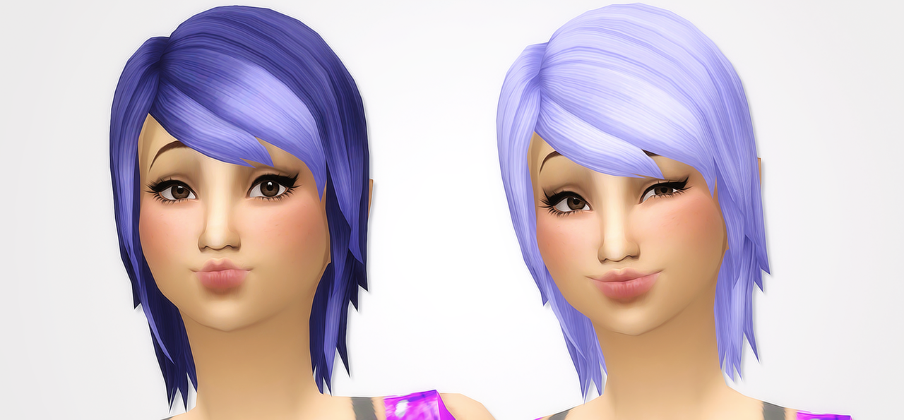 My Sims 4 Blog Base Game Hair Recolors By Noodlescc - Vrogue