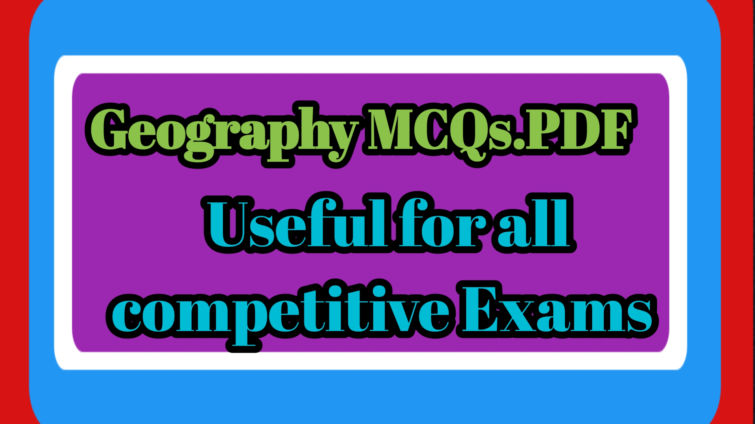 [PDF] Geography MCQS.PDF