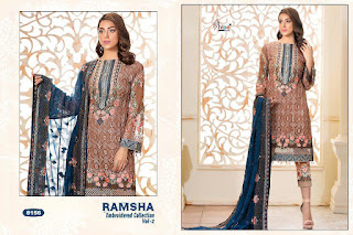 Shree fab Ramsha vol 2 Pakistani Suits wholesale Price