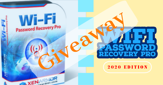 Giveaway: WiFi Password Recovery Pro 2020
