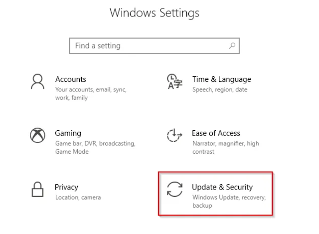 Update & Security Update & Security