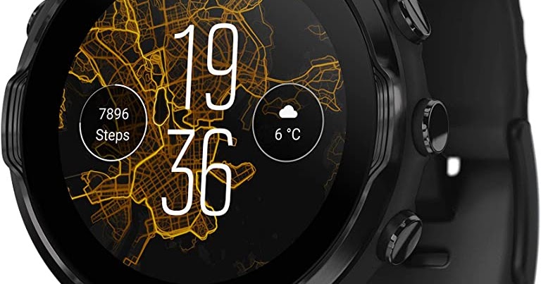 Smartwatches: Suunto 7, GPS Sport Smartwatch with Wear OS by Google