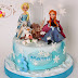 Tort Frozen pentru Maria
