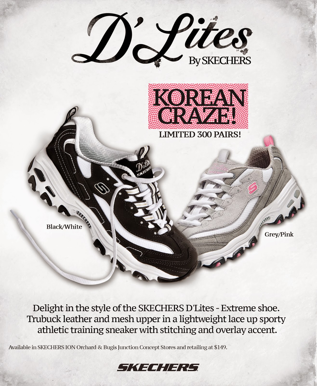 H o n e y f l o w e r r: Korean Craze Skechers D'lites Extreme