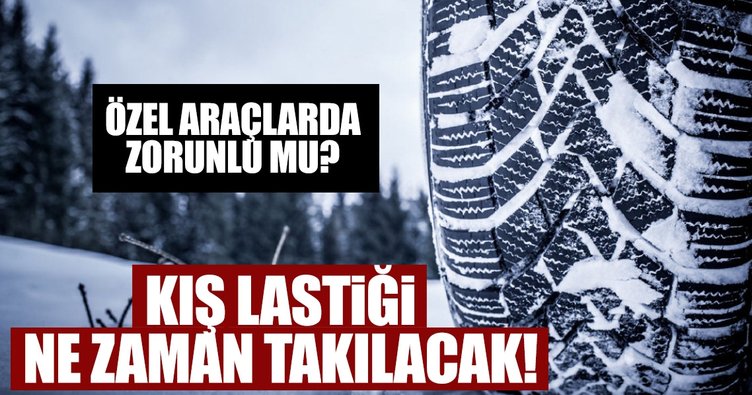 Kış Lastiği Takma Zorunluluğu Başlıyor