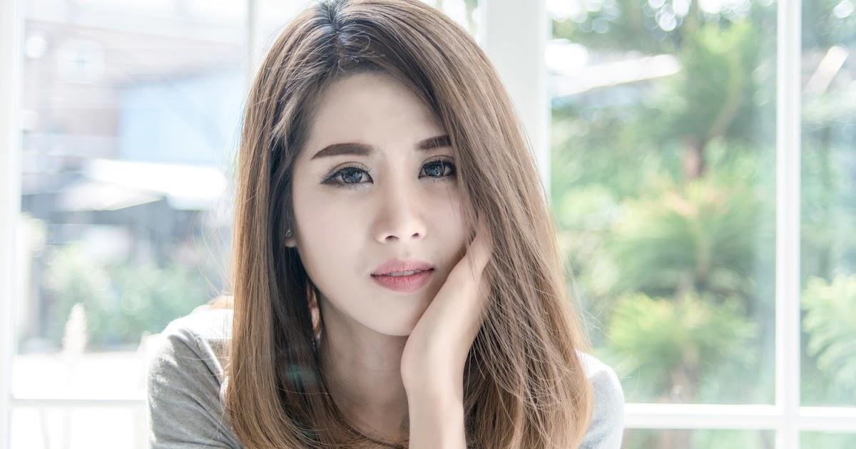 Model rambut wanita kurus agar terlihat gemuk