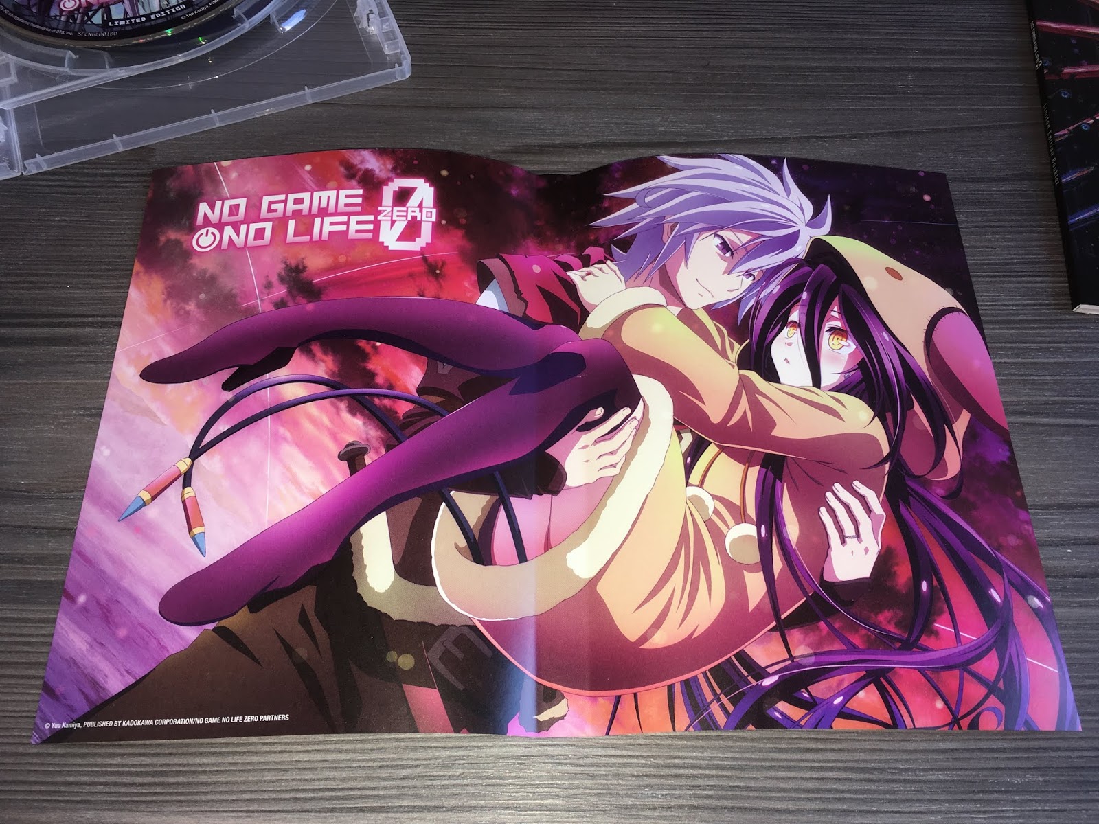 No Game, No Life: Zero (Limited Edition Blu-ray & DVD) Unboxing