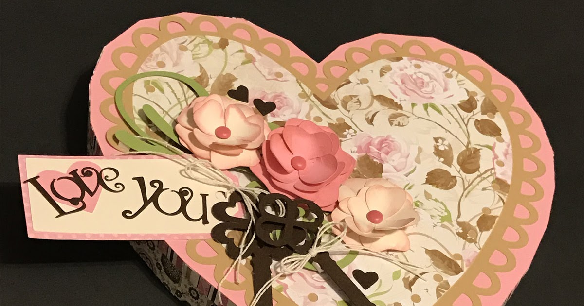 Box valentine heart inside SVG Attic Blog: Valentine Heart Box