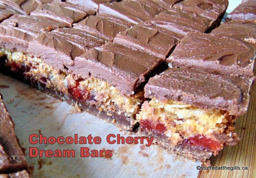 Chocolate Cherry Dream Bars
