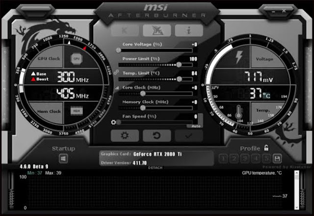 Menampilkan FPS di PC MSI Afterburner Menampilkan FPS di PC MSI Afterburner