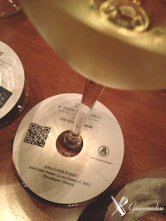 Gourmandise A Mesa dos Chefs Gilles Tournadre Jean-Claude Boisset Saint-Aubin Premier Cru Sur Gamay 2013