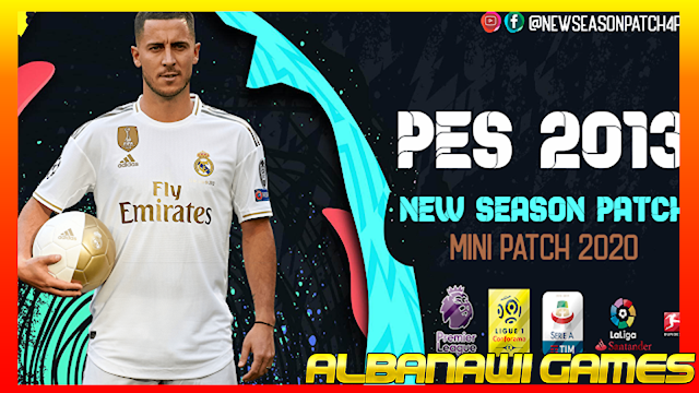تحميل باتش PES 2013 New Season Mini Patch 2020 من الميديا فاير