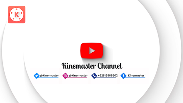 Tutorial Kinemaster Membuat Simpel Outro Social Media