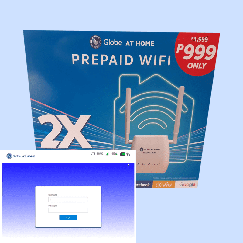 Globe at Home Prepaid WiFi Password