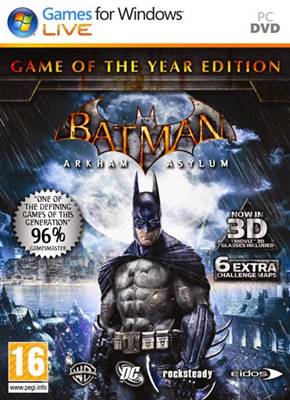 : Batman: Arkham Asylum : Game of the Year Edition | Juego  Para PC - Descargar Gratis