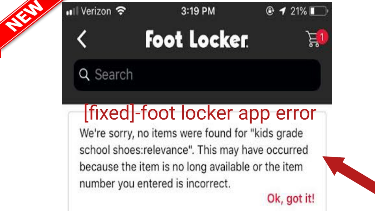[Fixed] foot locker app errorhow to fix foot locker app error Tech2wire