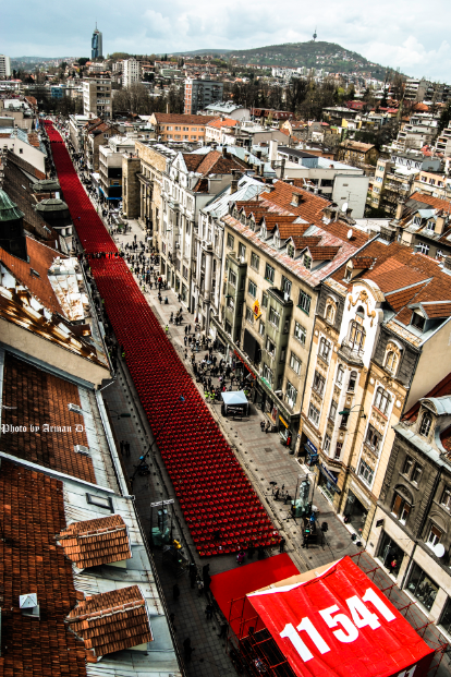 Una bosnia en Barcelona Sarajevo Red Line